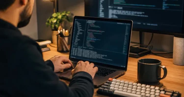 Go developer workspace with terminal and code editor for speech-to-text API integration